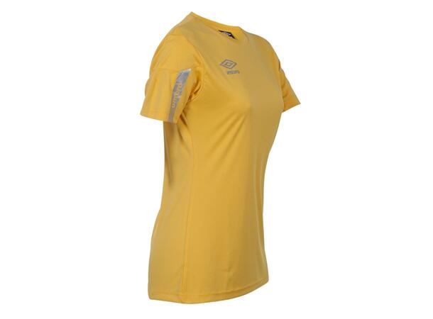UMBRO Core SS Jersey W Gul 36 Spelartröja kort ärm dam 